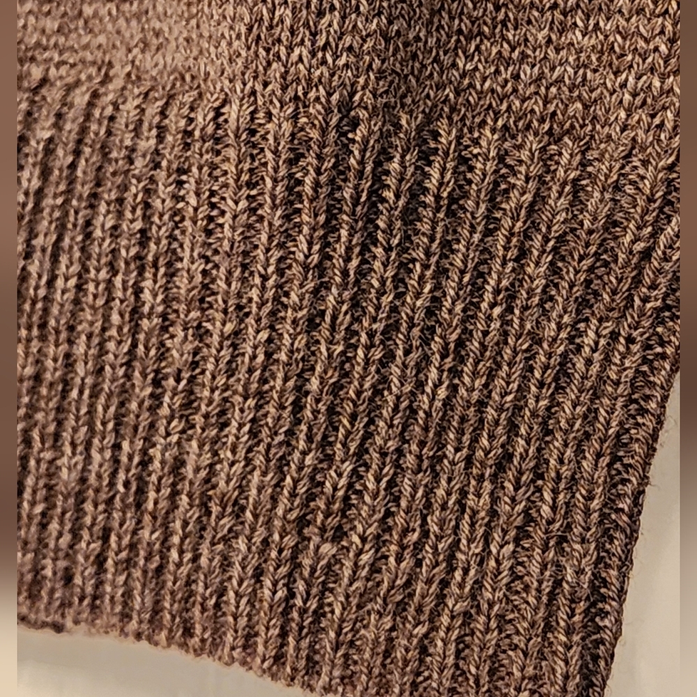 One Grey Day Womens Wool Knit Crew Neck Color Block Sweater Size XS - Picture 6 of 11
